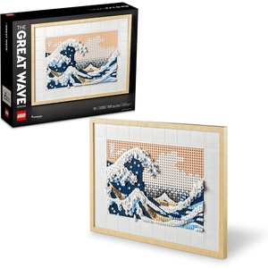 LEGO Art Hokusai The Great Wave Framed Japanese Wall Art Building Set – Unique Wall Decor for Home, Room, or Office – Fun Activity for Adults, Ages 18+ – Gift for Men and Women – 31208(multi-color)