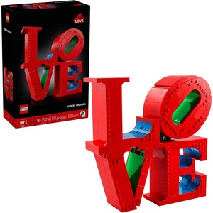 LEGO Art Love Collectible Building Set – DIY Kit for Adults, Ages 18+ – Gifts for Birthdays – Home Decor to Display on Table – 31214