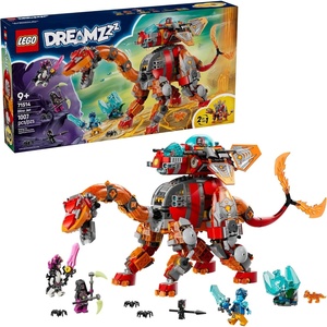 LEGO DREAMZzz Dino Jet Dinosaur Building Toy for Boys & Girls – Pretend Play Set for Kids, Ages 9+, W/2 Build Options – Includes 4 Minifigures – Gift Idea for Birthdays – 71514