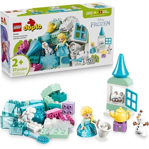 LEGO DUPLO Disney Frozen Creative Box with Elsa and Olaf 10462 | Building Toys for Toddlers, Ages 2+, Sturdy Build for Pretend Play, Develops Fine Motor Skills, 37 pieces, Gift for Birthdays