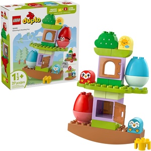 LEGO DUPLO My First Balancing & Stacking Tree Building Toy Playset – Gift for Easter for Toddlers – Learning & Educational Toy for Boys and Girls, Ages 1.5+ – 10440(Tree)