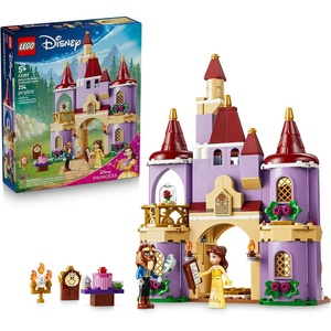 LEGO Disney Princess Belle & the Beast’s Enchanted Castle 43289 | Building Toys for Girls & Boys, Ages 4+, Castle Toy W/ Movie Characters, Pretend Play, 254 pieces, Gift for Birthdays
