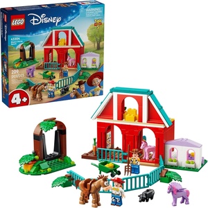 LEGO Disney and Pixar Toy Story 5 Blaze’s Horse Ranch – Disney Building Set for Girls & Boys, Ages 4+ – with Movie Figures – Gift for Preschoolers – 43304
