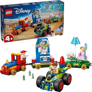 LEGO Disney and Pixar’s Toy Story Celebration Train & RC Car Toddler Toy – Sensory and Pretend Play Building Set for Preschool Boys and Girls, Ages 4+ – Disney Gift Idea for Birthdays – 43264