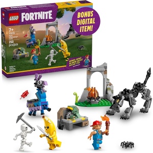 LEGO Fortnite Peely & Sparkplug’s Camp Kids Toy – Pretend Play and Video Game Building Set for Girls & Boys, Ages 7+ – Fortnite Toy Figures Peely, Sparkplug, & More – Gift Idea for Birthdays – 77075