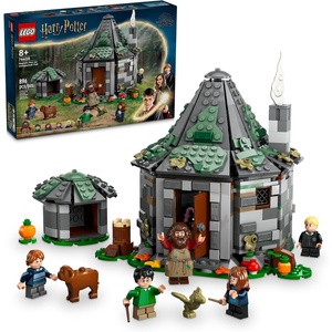 LEGO Harry Potter Hagrid’s Hut: an Unexpected Visit – Harry Potter Toy for Boys & Girls Ages 8+ – Kids Building Toys W/Buildable House, 7 Minifigures & Dragon – 76428