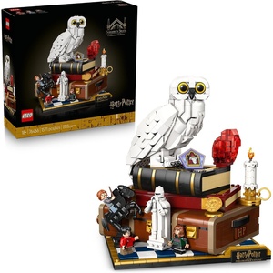 LEGO Harry Potter Sorcerer’s Stone – Collectors’ Edition Building Set for Adults – DIY Craft Kit for Women & Men, Ages 18+ – Buildable Hedwig & 3 Minifigures – Gift Idea for Birthdays – 76466