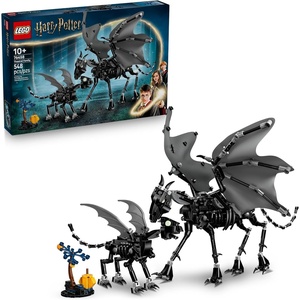 LEGO Harry Potter Thestral Family Building Toy – Pretend Play for Kids, Boys and Girls, Ages 10+ – Collectible Harry Potter Poseable Action Figures – Gift Idea for Birthdays – 76458