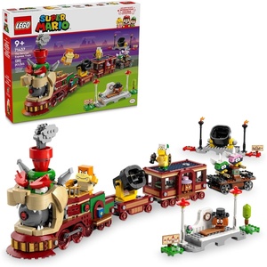 LEGO Super Mario The Bowser Express Train Toy – Building Toys for Boys & Girls, Ages 9+ Years – Pretend Play W/Minifigures – Gift Idea for Kids – 71437