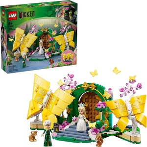 LEGO Wicked Glinda’s Wedding Day Building Toy – Pretend Playset with 2 Minidolls, 2 Animal Toy Figures, & 2 Poseable Butterflies – Building Blocks for Kids, Ages 8+ – Gift for Girls & Boys – 75688