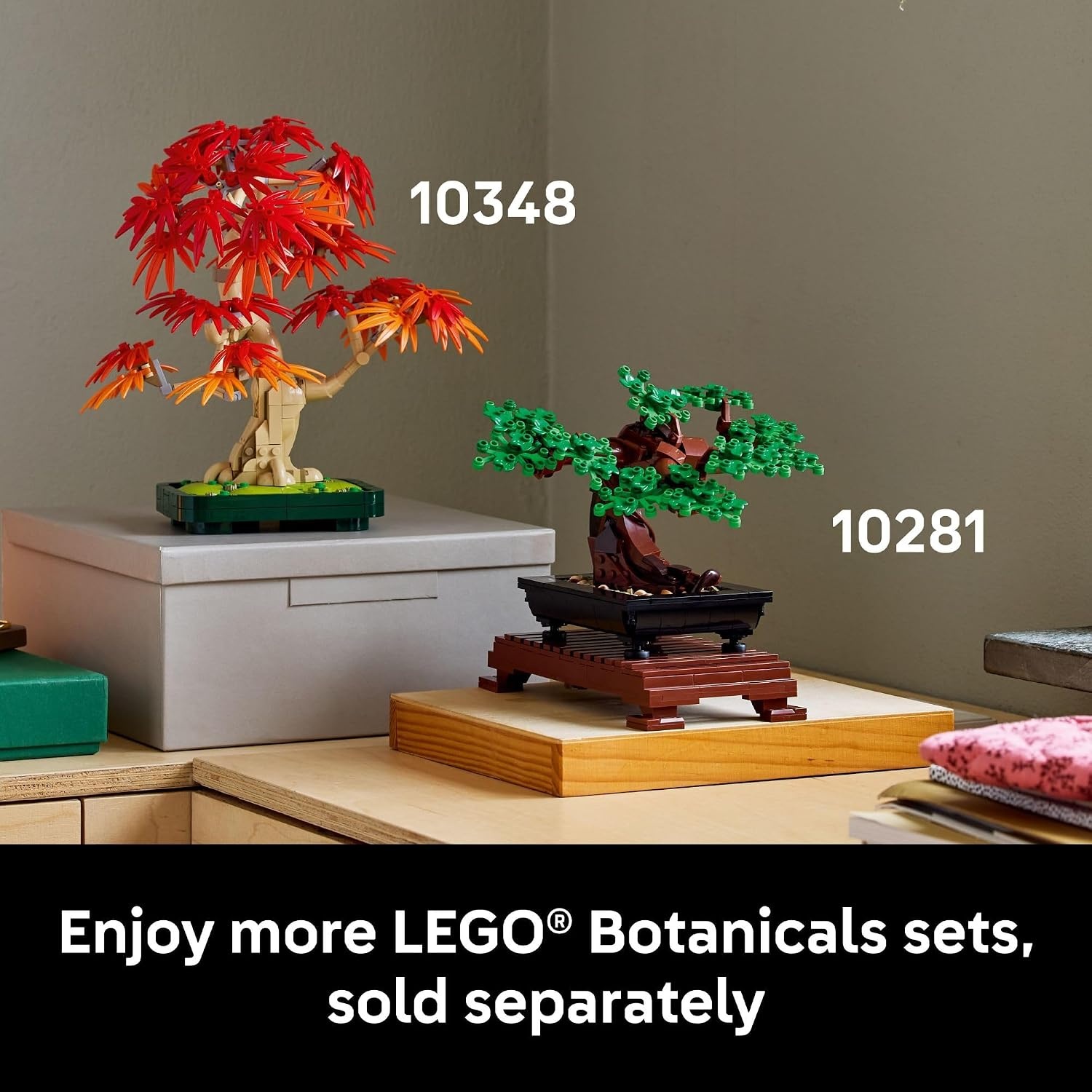 image:imageLEGO Botanicals Japanese Red Maple Bonsai Tree Building Kit for Adults 18 Unique Home Decor DIY for Room or Office Housewarming Gift Idea for New Home Plant Decor for Desk or Bookshelf 10348