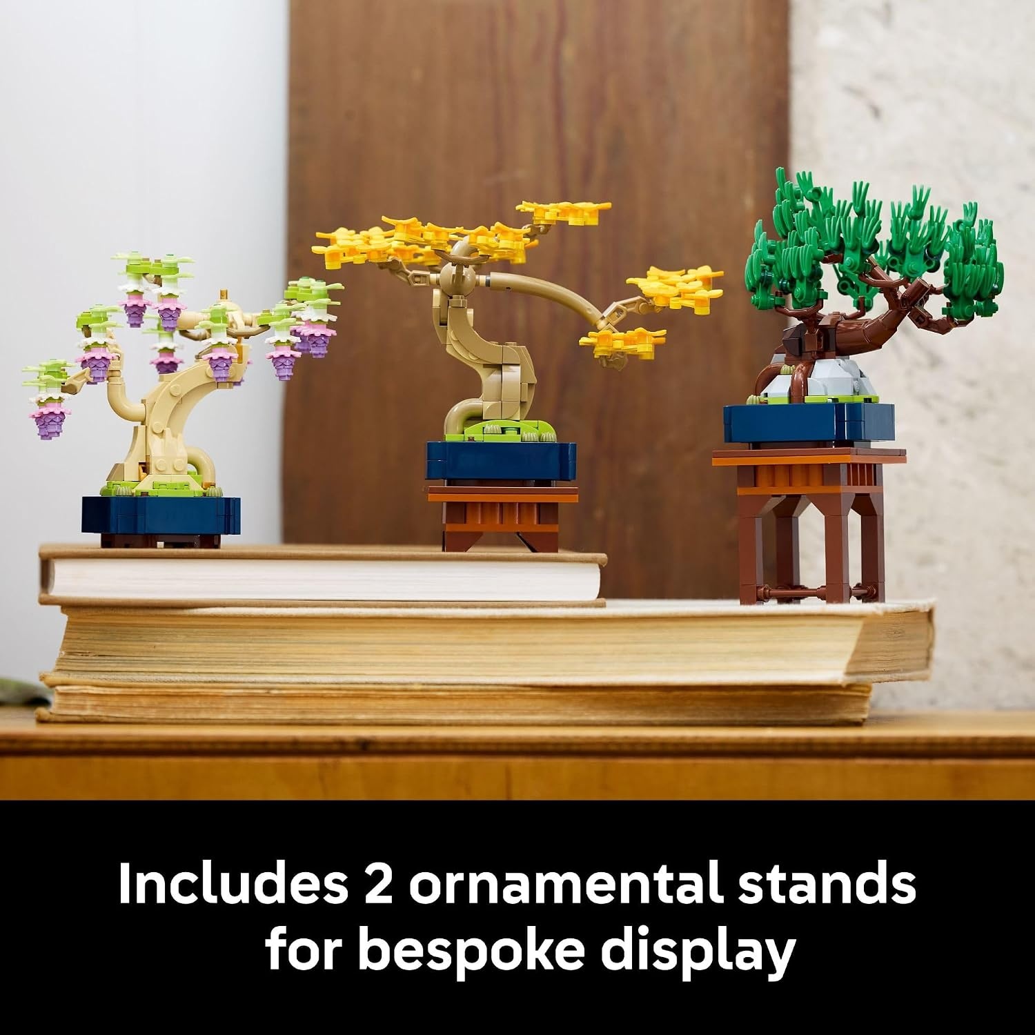 image:imageLEGO Botanicals Mini Bonsai Trees Building Set Artificial Bonsai Tree Building Blocks for Adults Ages 18 Gift for Birthdays for Him DIY Home and Office Decor for Men and Women 10373