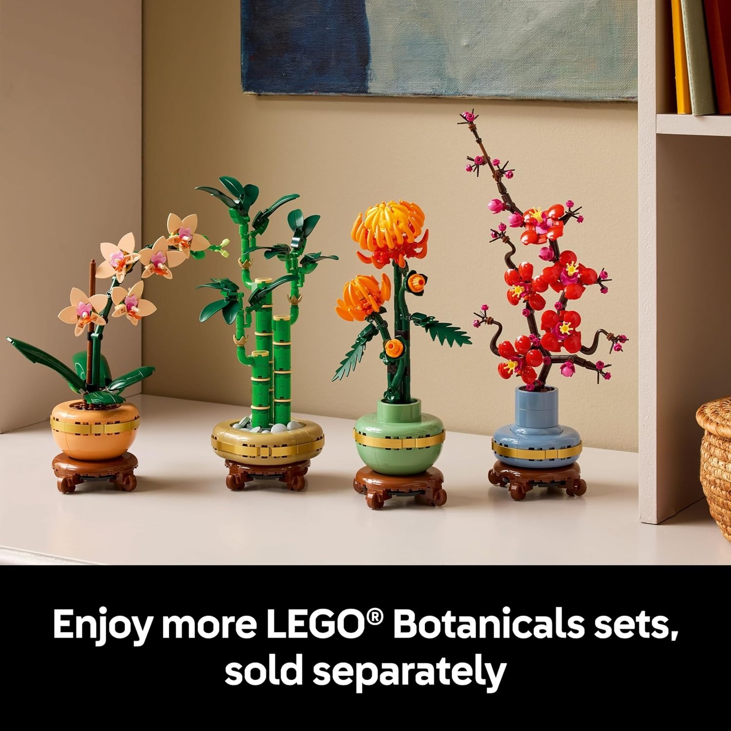 image:imageLEGO Botanicals Mini Orchid Building Set Artificial Fake Orchid for Home Decor Adults Ages 18 Gift for Birthdays Indoor Plant Decorations for Table Desk Office 10343