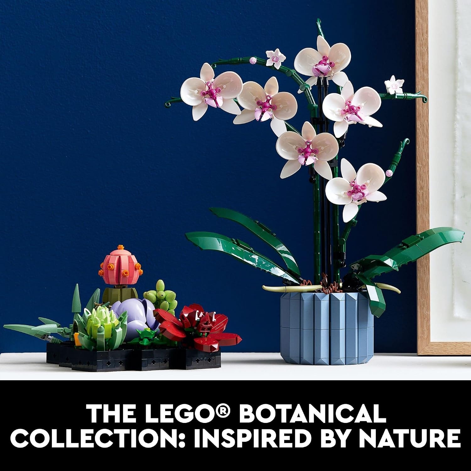 image:imageLEGO Botanicals Orchid Artificial Fake Indoor Flowers Building Set for Home Kitchen Desk Decoration Adults Ages 18 Gift for Birthdays 10311
