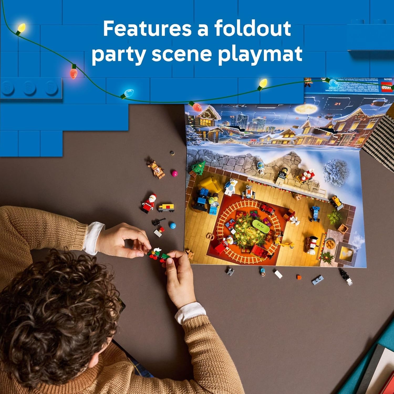 image:imageLEGO City Advent Calendar 2025 Kids Toy Holiday Countdown Playset WSanta amp Mrs Claus Minifigures for Boys amp Girls Ages 5 24 Buildable Surprises Gift Idea for Christmas 60475
