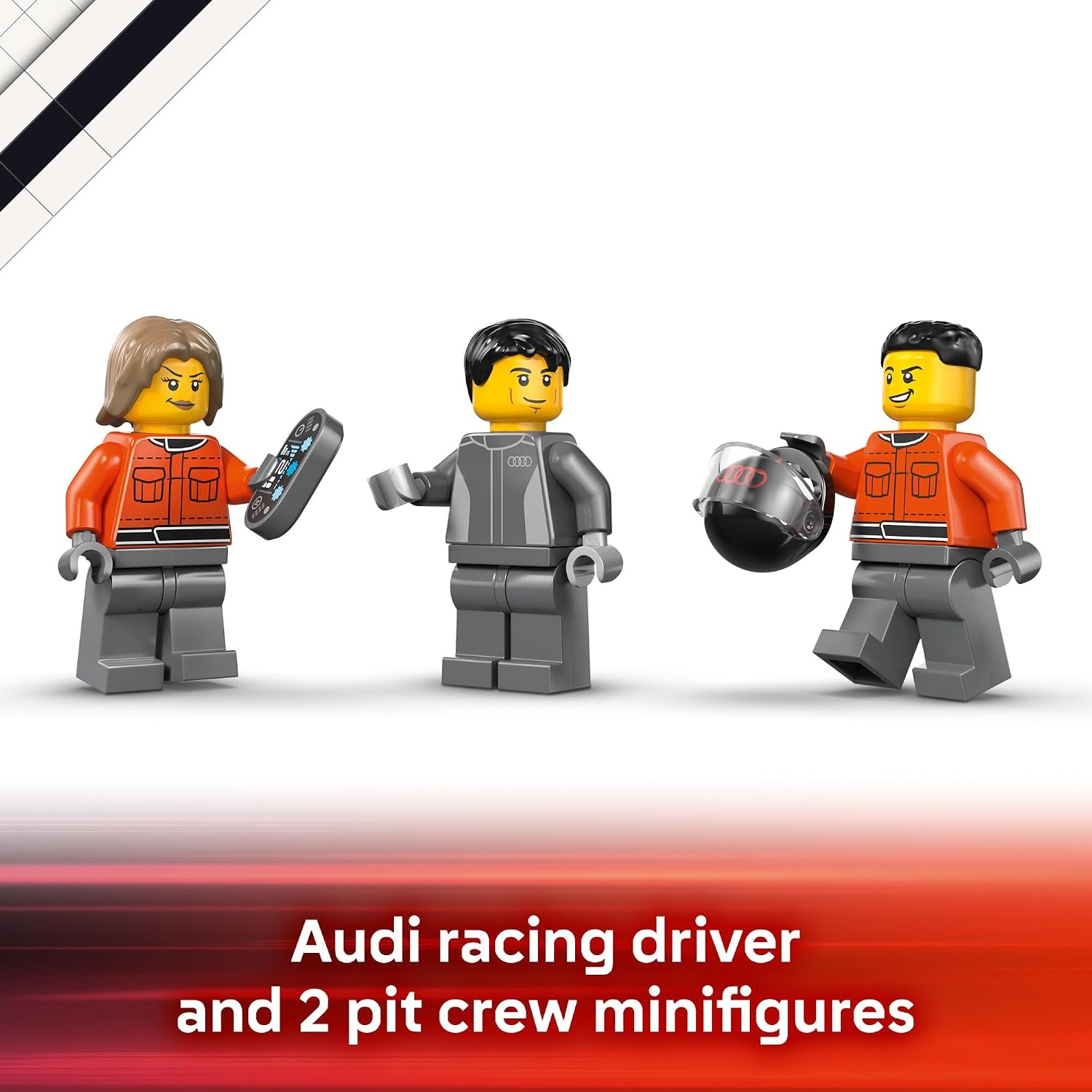 image:imageLEGO City F1 Display Truck with Audi F1 Race Car Building Toy for Boys amp Girls Ages 7 F1 Car Toy for Pretend Play Gift for Birthdays 60493