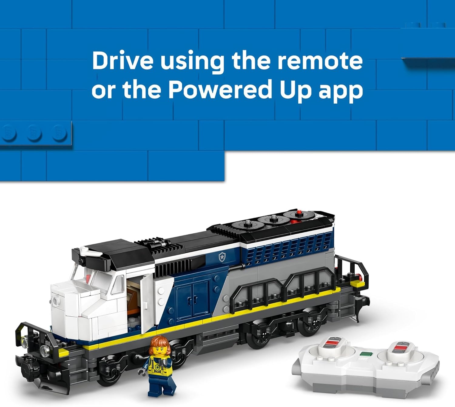 image:imageLEGO City Police Train Heist Building Toy Train Set with Police Car Toy for Boys amp Girls Ages 7 Pretend Play Set for Kids Gifts for Birthdays 60508