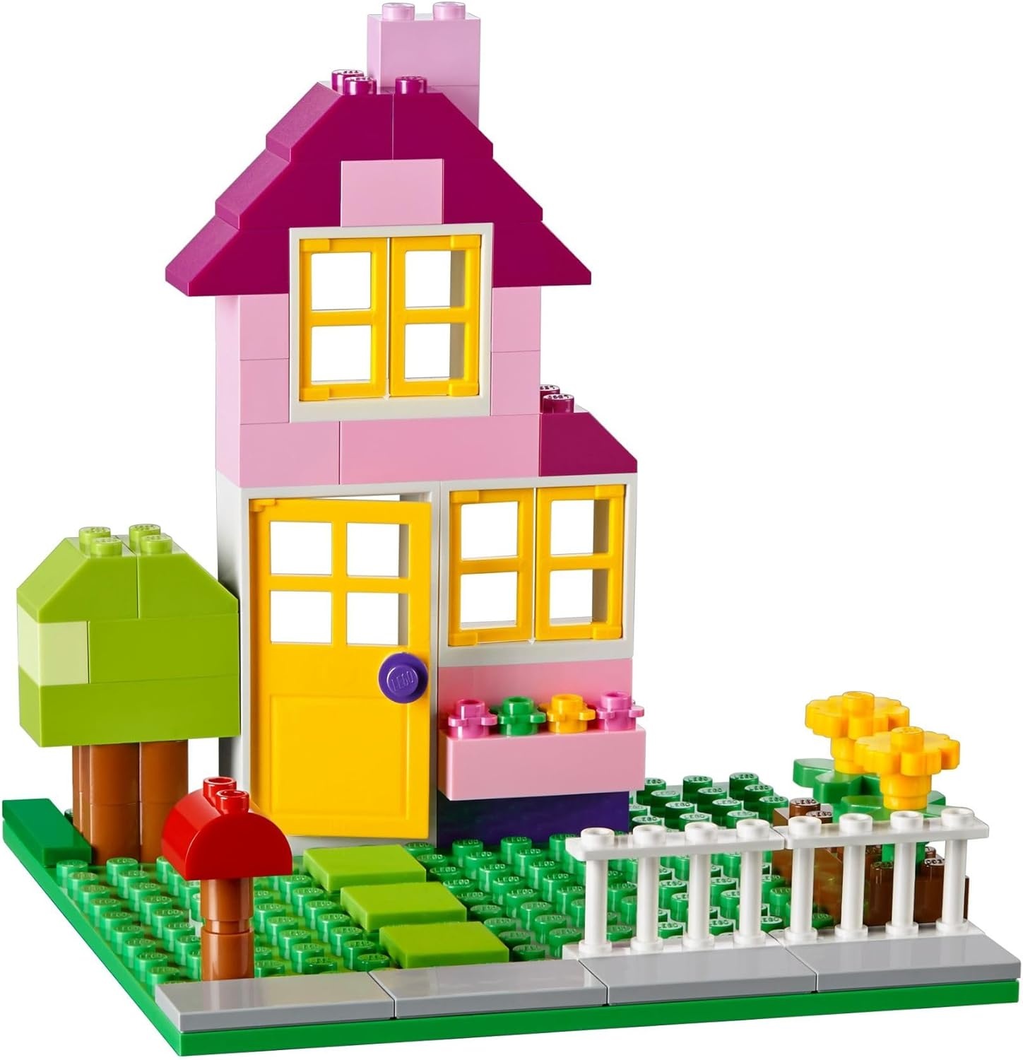 image:imageLEGO Classic Large Creative Brick Box 10698 Building Set Toy Storage Solution for Home or Classrooms Interactive Building Toy for Kids Boys and GirlsStandard