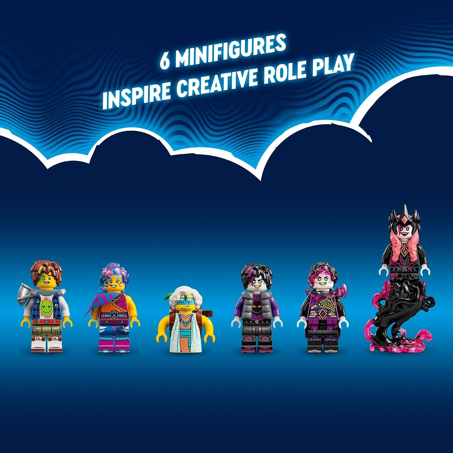 image:imageLEGO DREAMZzz Castle Nocturnia Building Toy Pretend Play Set for Kids Ages 10 Creative Storytelling Toy W2 Construction Modes amp 6 Minifigures for Boys and Girls 71486