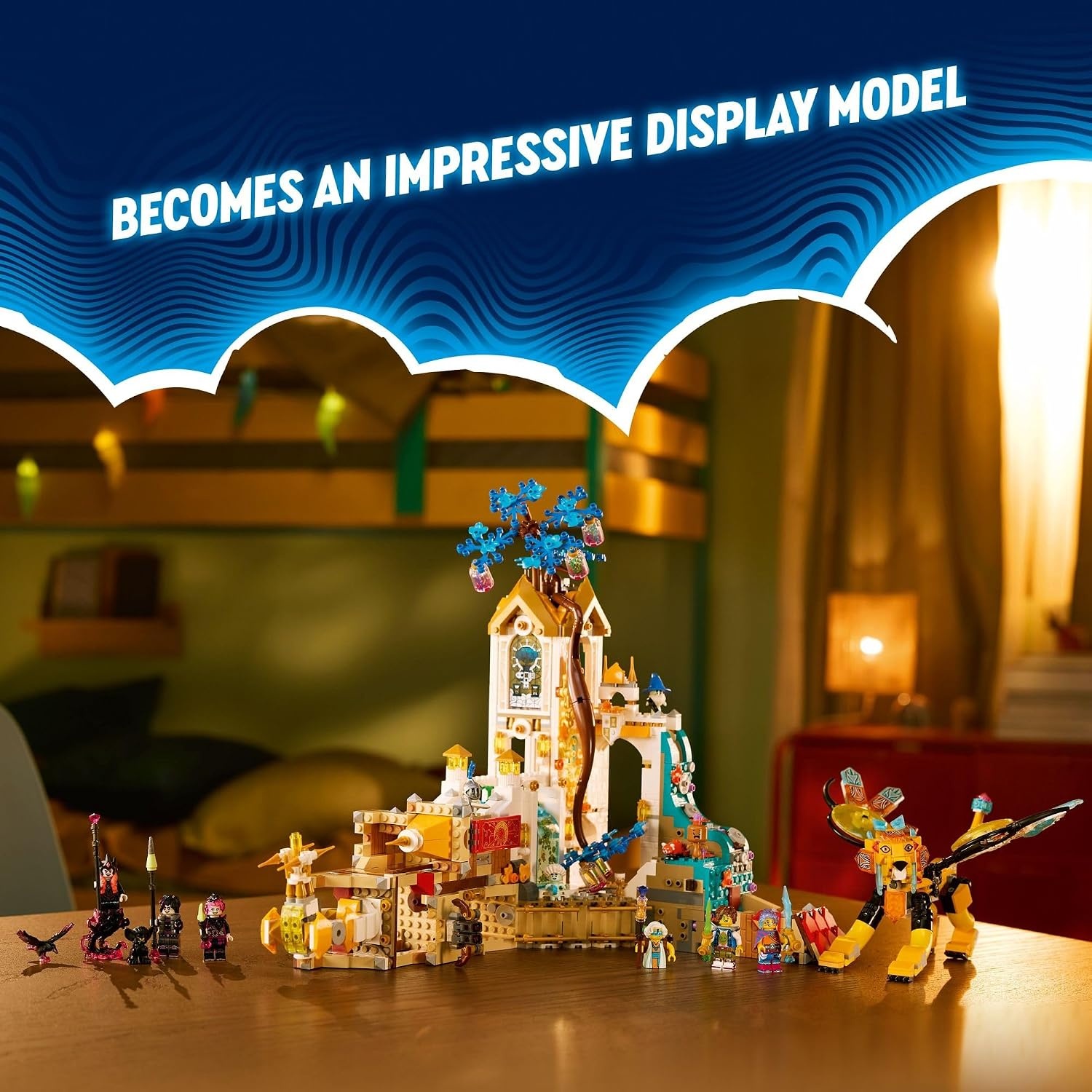 image:imageLEGO DREAMZzz Castle Nocturnia Building Toy Pretend Play Set for Kids Ages 10 Creative Storytelling Toy W2 Construction Modes amp 6 Minifigures for Boys and Girls 71486