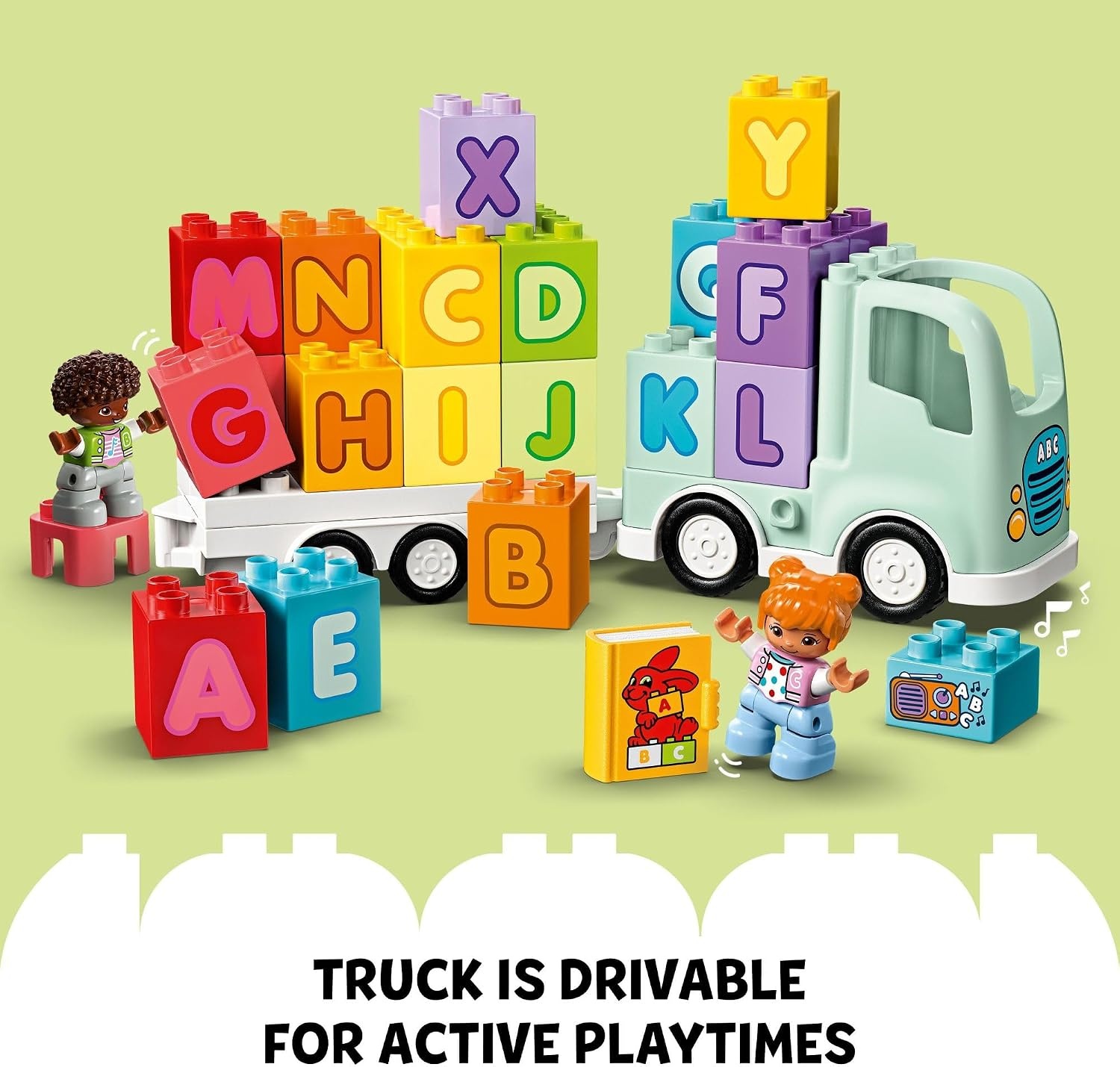 image:imageLEGO DUPLO Town Alphabet Truck Toy Toddler Learning amp Educational Toys for Preschool Ages 2 Alphabet Blocks for Boys amp Girls Baby Gift Ideas for Birthdays 10421