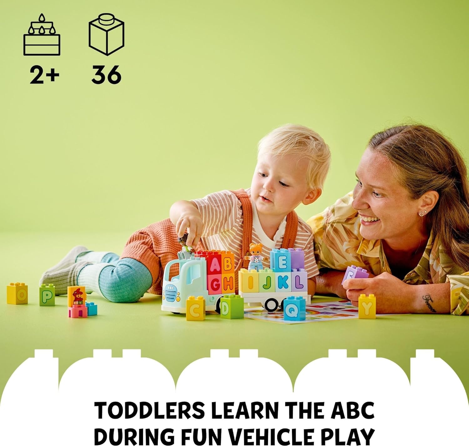 image:imageLEGO DUPLO Town Alphabet Truck Toy Toddler Learning amp Educational Toys for Preschool Ages 2 Alphabet Blocks for Boys amp Girls Baby Gift Ideas for Birthdays 10421