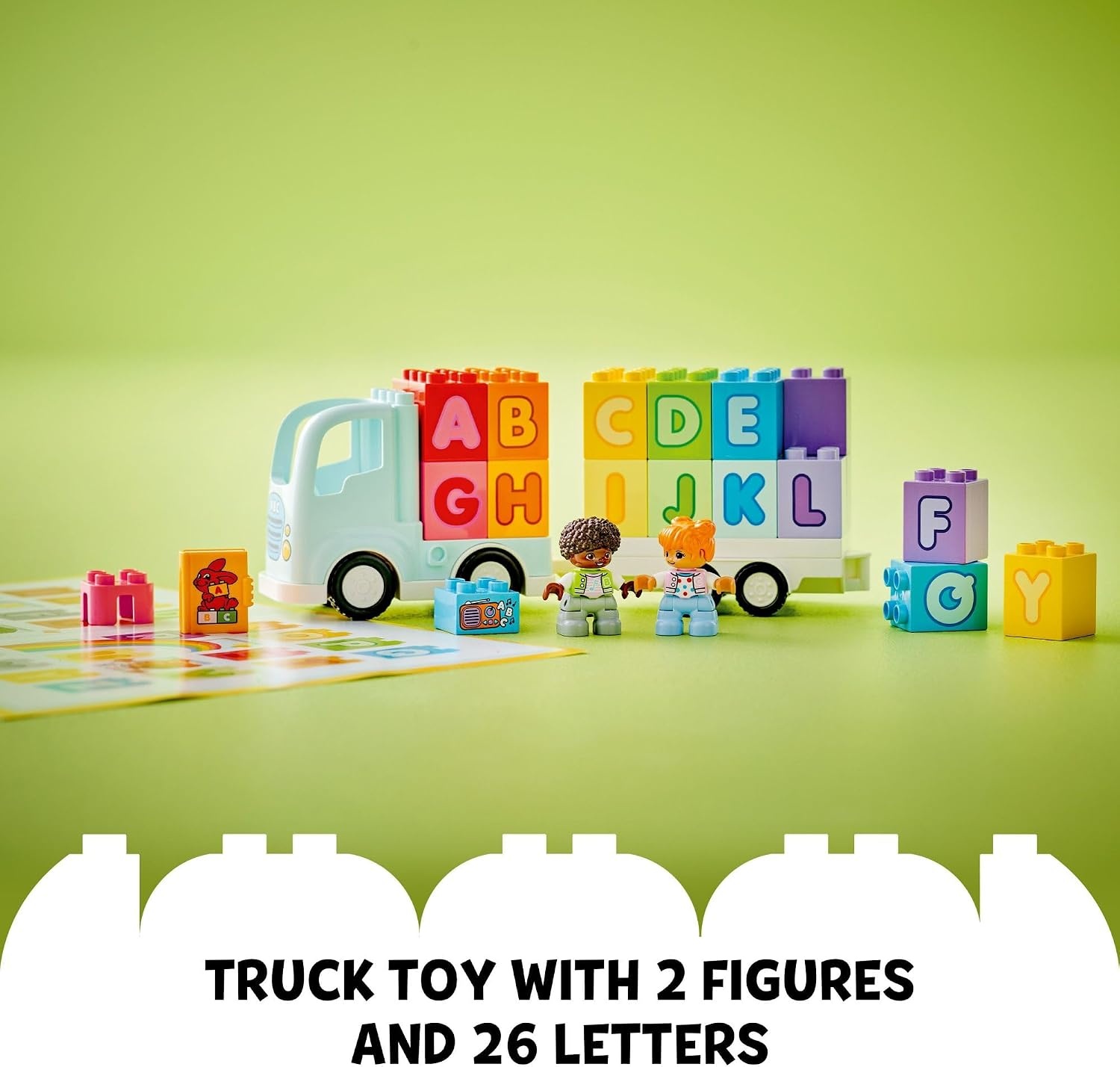 image:imageLEGO DUPLO Town Alphabet Truck Toy Toddler Learning amp Educational Toys for Preschool Ages 2 Alphabet Blocks for Boys amp Girls Baby Gift Ideas for Birthdays 10421