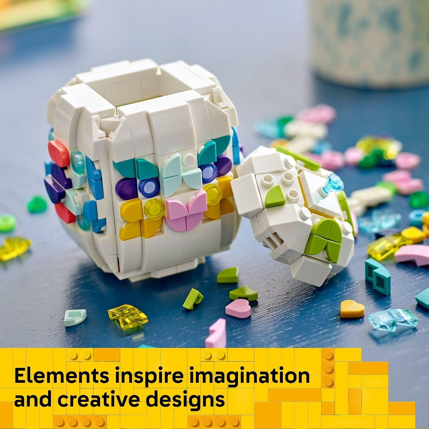 image:imageLEGO Decorative Easter Egg Building Toy for Girls amp Boys Springtime Craft Activity for Kids Ages 8 Basket Stuffer or Gift Idea for Easter Birthdays amp Special Occasions 40816