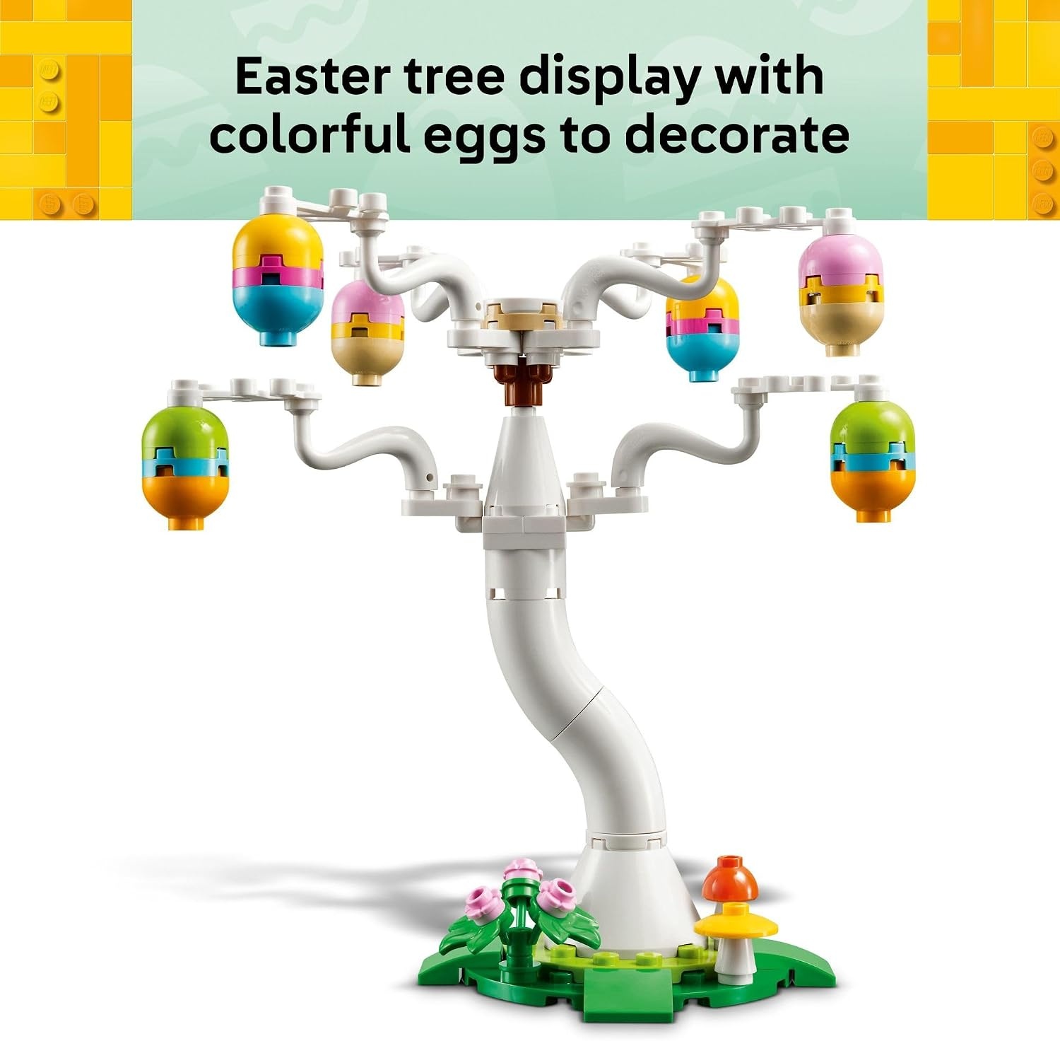 image:imageLEGO Easter Bunny and Chick Egg Hunt Building Toy for Girls amp Boys Springtime Pretend Playset for Kids Ages 8 Basket Stuffer or Gift Idea for Easter Birthdays amp Special Occasions 40808