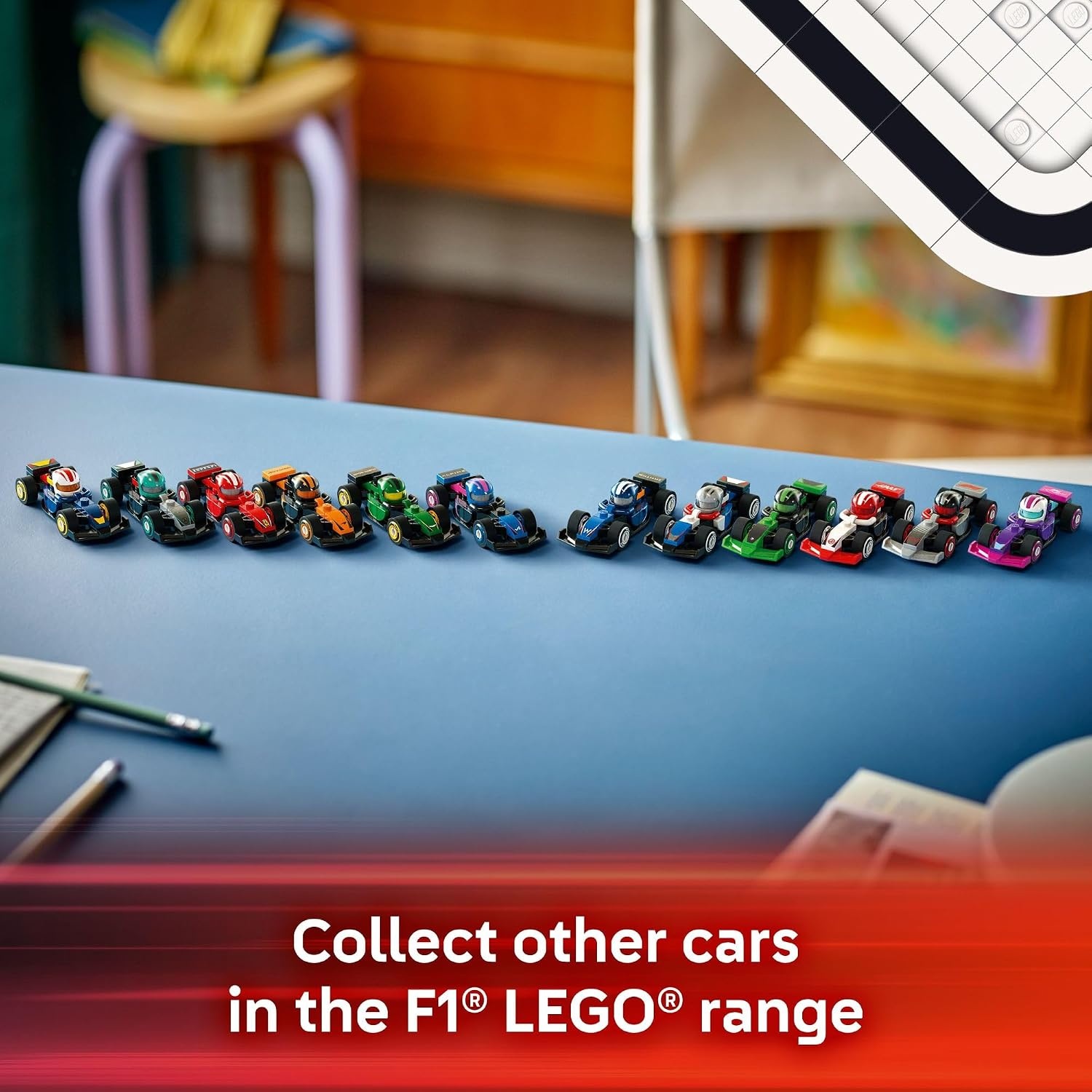 image:imageLEGO F1 Collectible Race Cars 6 Pack Building Set for Boys amp Girls Ages 6 Birthday Party Favor or Gift Mystery Box WSurprise F1 Car Toys Travel Toys for Kids 66796