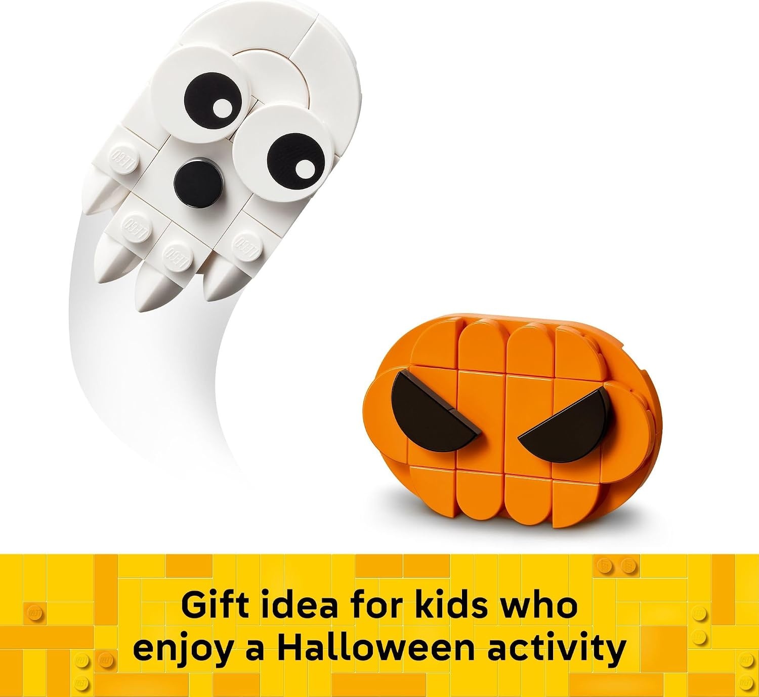 image:imageLEGO Halloween Wreath 40825 Building Toys for Boys amp Girls Ages 12 Halloween Decor amp Craft W String to Hang 617 pieces Gift for Kids