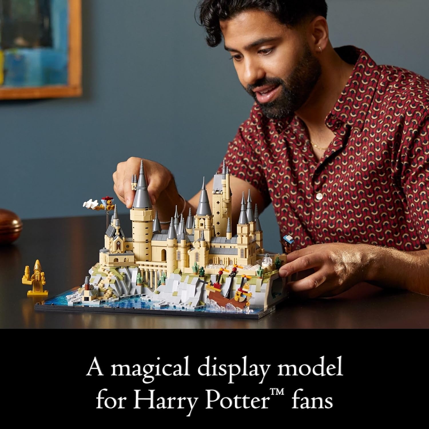 image:imageLEGO Harry Potter Hogwarts Castle and Grounds 76419 Building Set Gift Idea for Adults Buildable Display Model Collectible Harry Potter Playset Recreate Iconic Scenes from The Wizarding World