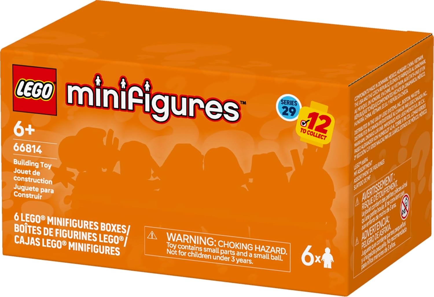 image:imageLEGO Minifigures Series 29 6 Pack Mystery Box Multipack Birthday Party Favors for Boys amp Girls Ages 6 Goodie Bag Stuffers for Kids 66814