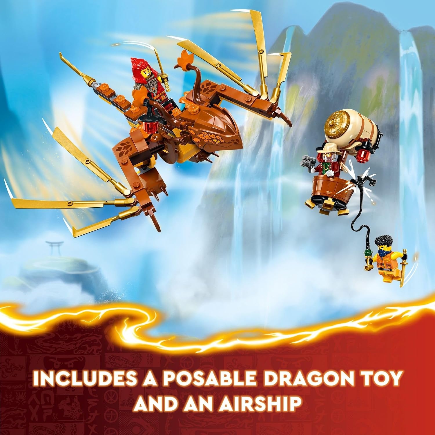 image:imageLEGO NINJAGO Tournament Temple City Building Toy for Teen Boys amp Girls Ages 14 Great for Dragons Rising Fans Who Enjoy Model Building Sets and NINJAGO Toys 71814