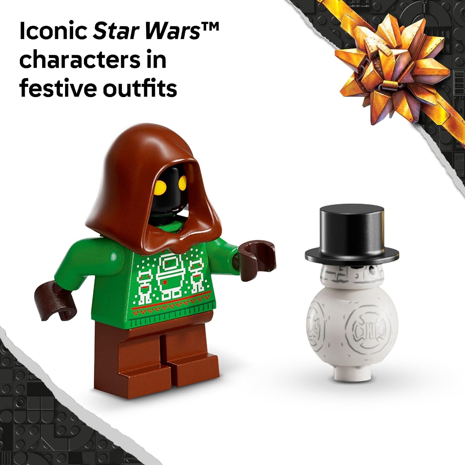 image:imageLEGO Star Wars Advent Calendar 2025 Kids Toy Holiday Countdown Playset with 24 Toys for Boys amp Girls Ages 6 Includes C3PO amp BB8 Figures Star Wars Gift Idea for Christmas 75418
