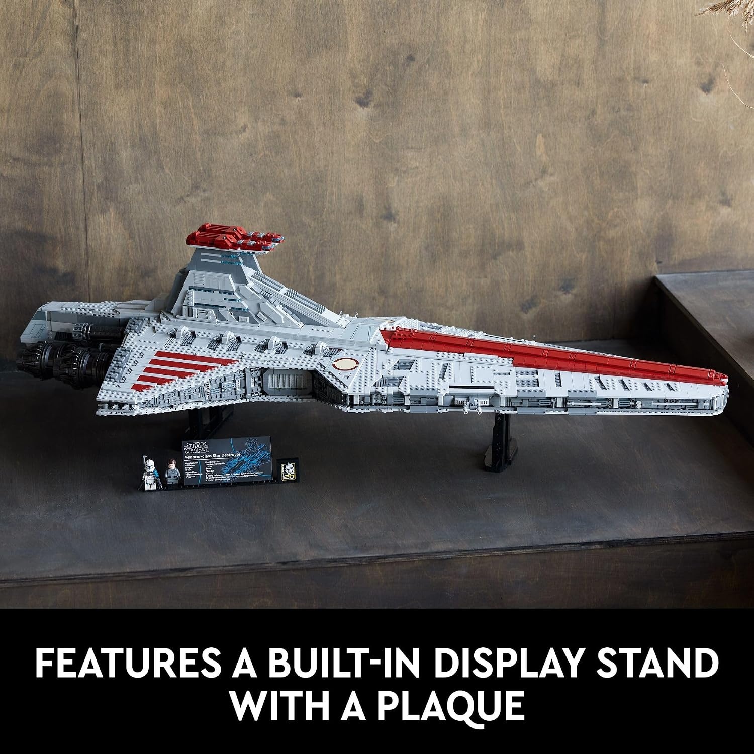 image:imageLEGO Star Wars VenatorClass Republic Attack Cruiser Ultimate May the 4th Collectibles Series Building Set with Captain Rex Minifigure Star Wars Fan Gift Stress Relief Clone Wars Activity 75367