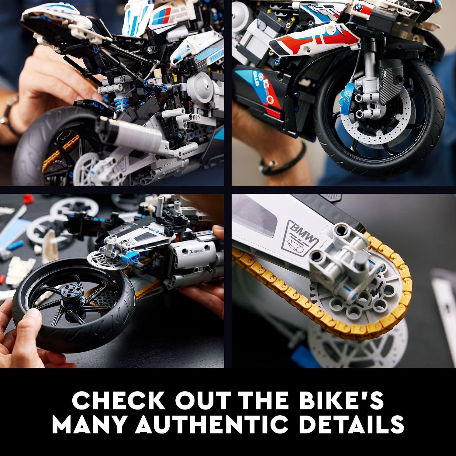 image:imageLEGO Technic BMW M 1000 RR 42130 Motorcycle Model Kit for Adults Build and Display Set with Authentic Features Motorcycle Gift IdeaStandard Packaging