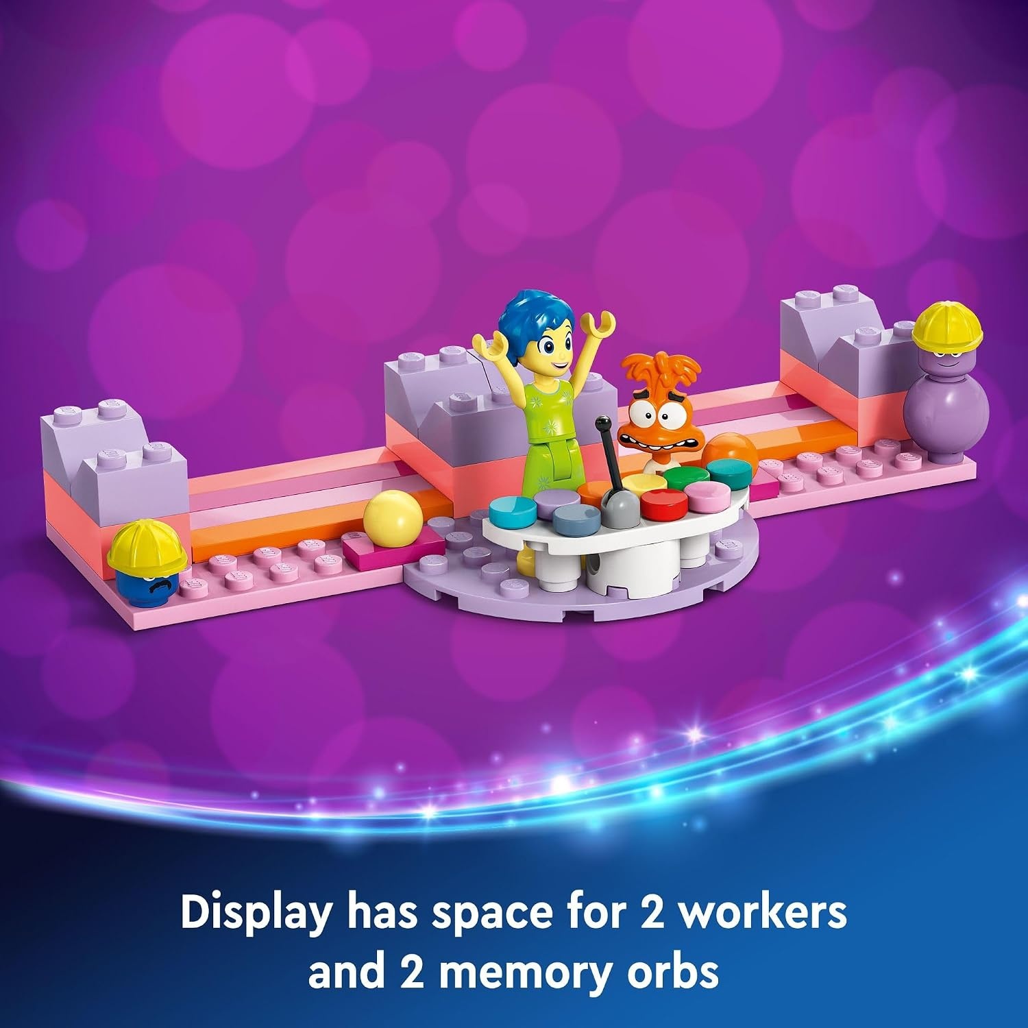 image:imageLEGODisney Inside Out 2 Mood Cubes from Pixar Disney Toy Building Kit from The Movie Fun Fantasy Toy to Share Emotions Disney Gift Idea for Movie Fans Girls and Boys 43248