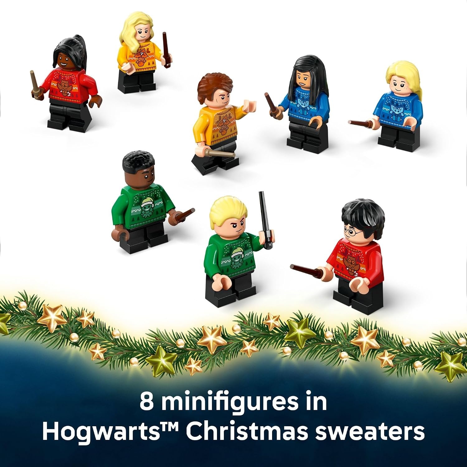 image:imageLego Harry Potter Advent Calendar 2025 Kids Toy Holiday Countdown for Boys amp Girls 7 24 Buildable Surprises Including Harry Draco amp Luna Minifigures Kids Gift Idea for Christmas 76456