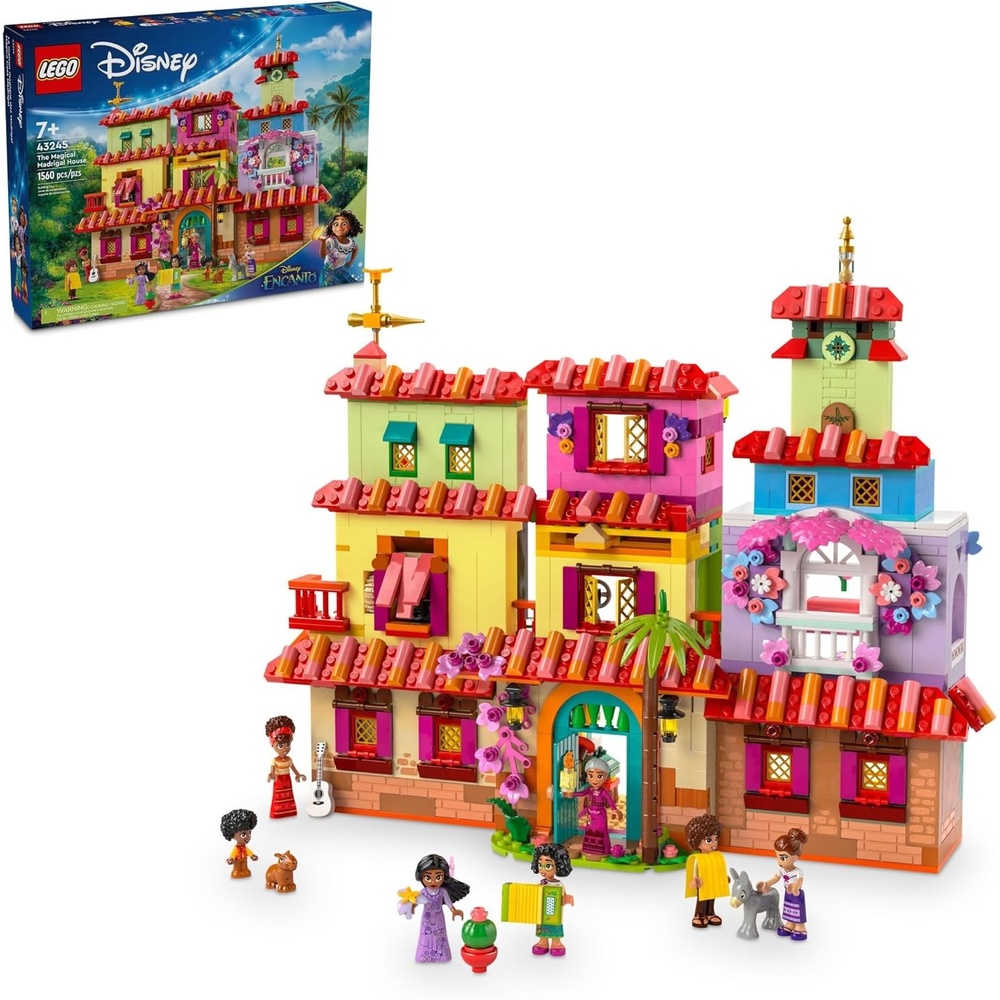 image:imageLEGO Disney Encanto The Magical Madrigal House Toy Building Playset for Kids Mirabel Princess Doll Figure Disney Toy for Girls and Boys Ages 7 and Up Fun Construction Encanto Set 43245