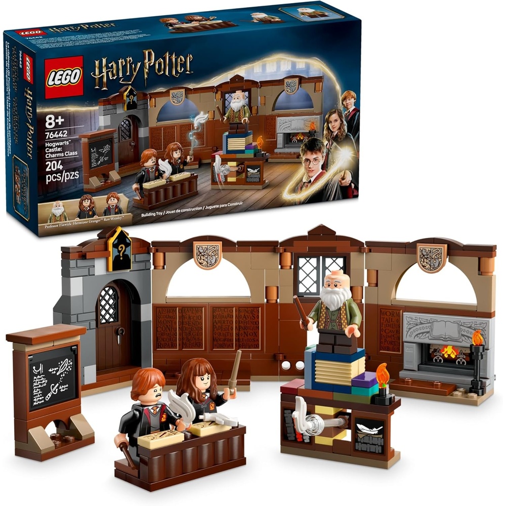 image:imageLEGO Harry Potter Hogwarts Castle Charms Class Building Toy  Wizard Kids Toy for Boys and Girls Fans of Harry Potter Ages 8  Gift Idea for Birthdays  76442