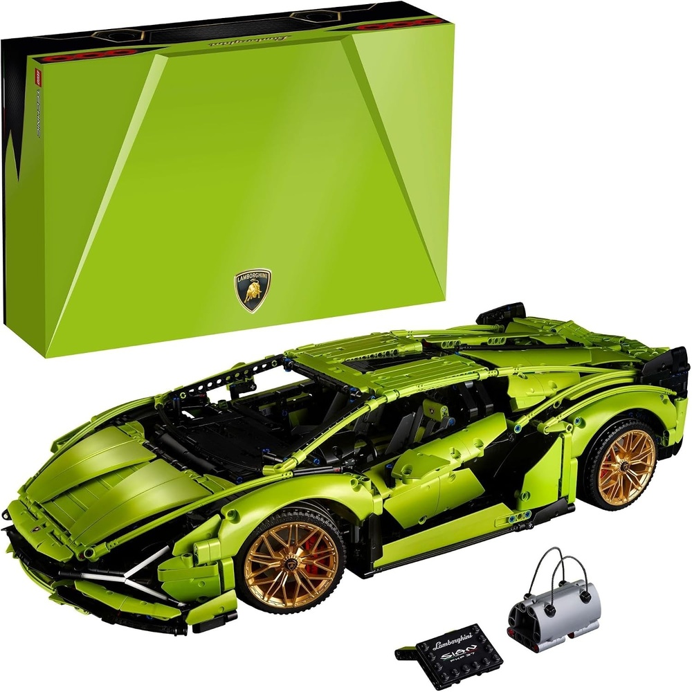 image:imageLEGO Technic Lamborghini Sin FKP 37 Building Sets for Adults Detailed Lamborghini Model Car Kit for Men amp Women Ages 18 Years Display in Room as Decor 42115