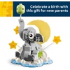 LEGO Baby Elephant in the Sky – Building Set for Adults, Ages 18+ – Nursery Decor for New Parents – Gift for Baby Showers for a Boy or Girl – 40814