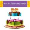 LEGO Birthday Party Cake – Building Toy for Boys & Girls, Ages 7+ – Birthday Decoration with 10 Candle Accessories – Craft for Kids – 40815