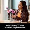 LEGO Botanicals Bouquet of Pink Roses Artificial Flowers – Building Blocks for Adults, Ages 18+ – Gifts for Birthdays for Her – Flowers for Home Office, Shelf or Room Decor – 10374
