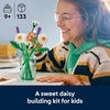 LEGO Botanicals Daisies Building Toy – Artificial Flowers Crafting Kit for Girls & Boys, Ages 9+ – Kids Room Decor for Book Shelf or Desk – Gift Idea for Birthdays – 11508
