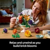 LEGO Botanicals Flower Arrangement Artificial Flowers Building Set – Decor for Table Display – Gift for Birthdays – Unique Bouquet for Adults, Ages 18+ – 10345