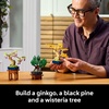 LEGO Botanicals Mini Bonsai Trees Building Set – Artificial Bonsai Tree Building Blocks for Adults, Ages 18+ – Gift for Birthdays for Him – DIY Home and Office Decor for Men and Women – 10373