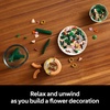 LEGO Botanicals Mini Orchid Building Set – Artificial, Fake Orchid for Home Decor, Adults Ages 18+ – Gift for Birthdays – Indoor Plant Decorations for Table, Desk, Office – 10343
