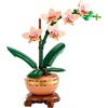 LEGO Botanicals Mini Orchid Building Set – Artificial, Fake Orchid for Home Decor, Adults Ages 18+ – Gift for Birthdays – Indoor Plant Decorations for Table, Desk, Office – 10343